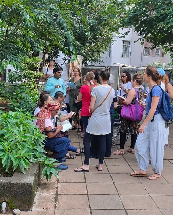 On October 10, 2019, Dr. Abhijeet Shirkande conducted a lecture and demonstration on Herbology for a group of students from Brazil.